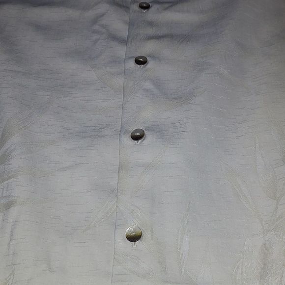 Amazing! Van Heusen Sz XXL w/ Tone-on-Tone Print Linen Look B22 - Picture 6 of 7